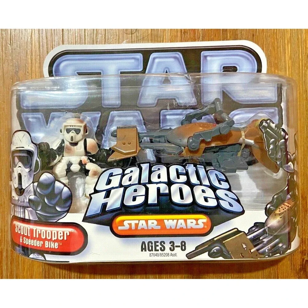 Star Wars‎ Galactic Heroes VADER PALPATINE SCOUT TROOPER SKYWALKER KENOBI